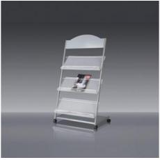 得力（deli）9308 標準雜志架 銀色 1個裝